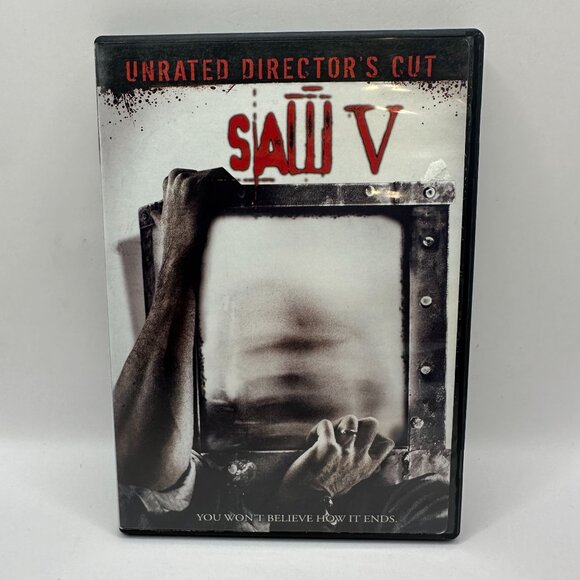 Saw V Unrated Director's Cut DVD Movie LionsGate Widescreen 2008 - Picture 2 of 4